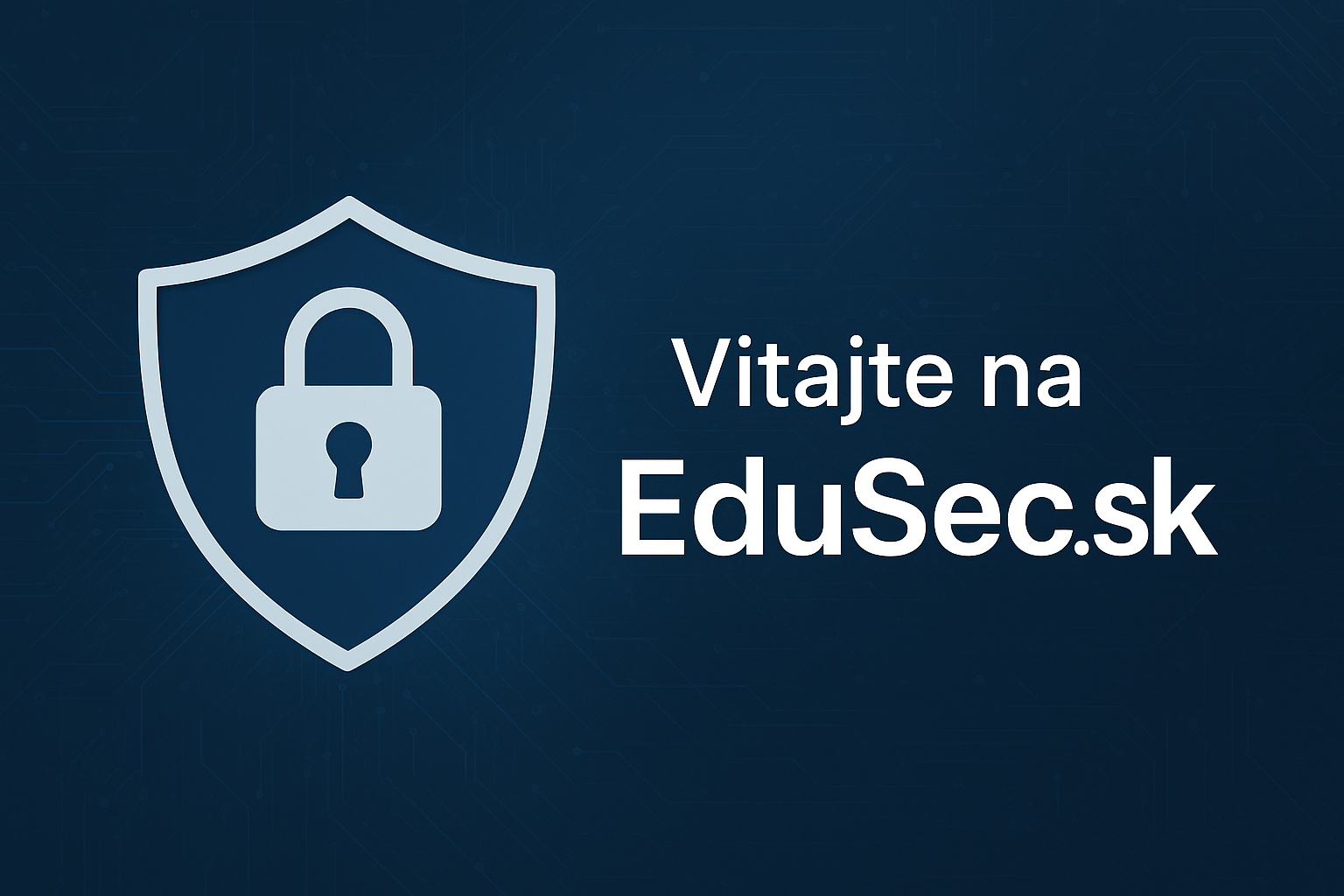 Vitajte na EduSec.sk